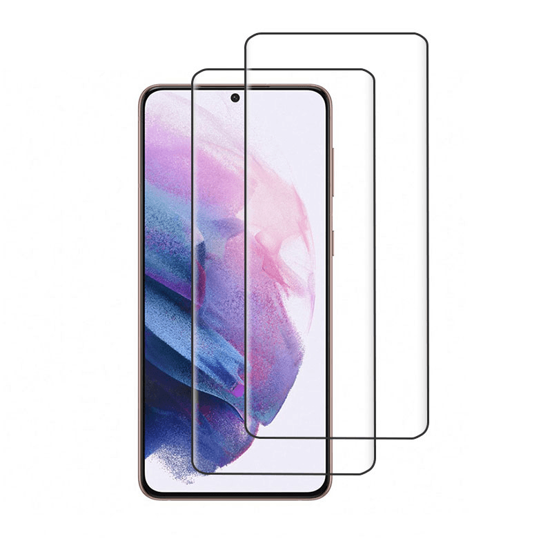 (S21+) Shatterproof 3D Curve Screen Guard (2 Pack)